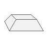Utfolder en avkortet pyramide.